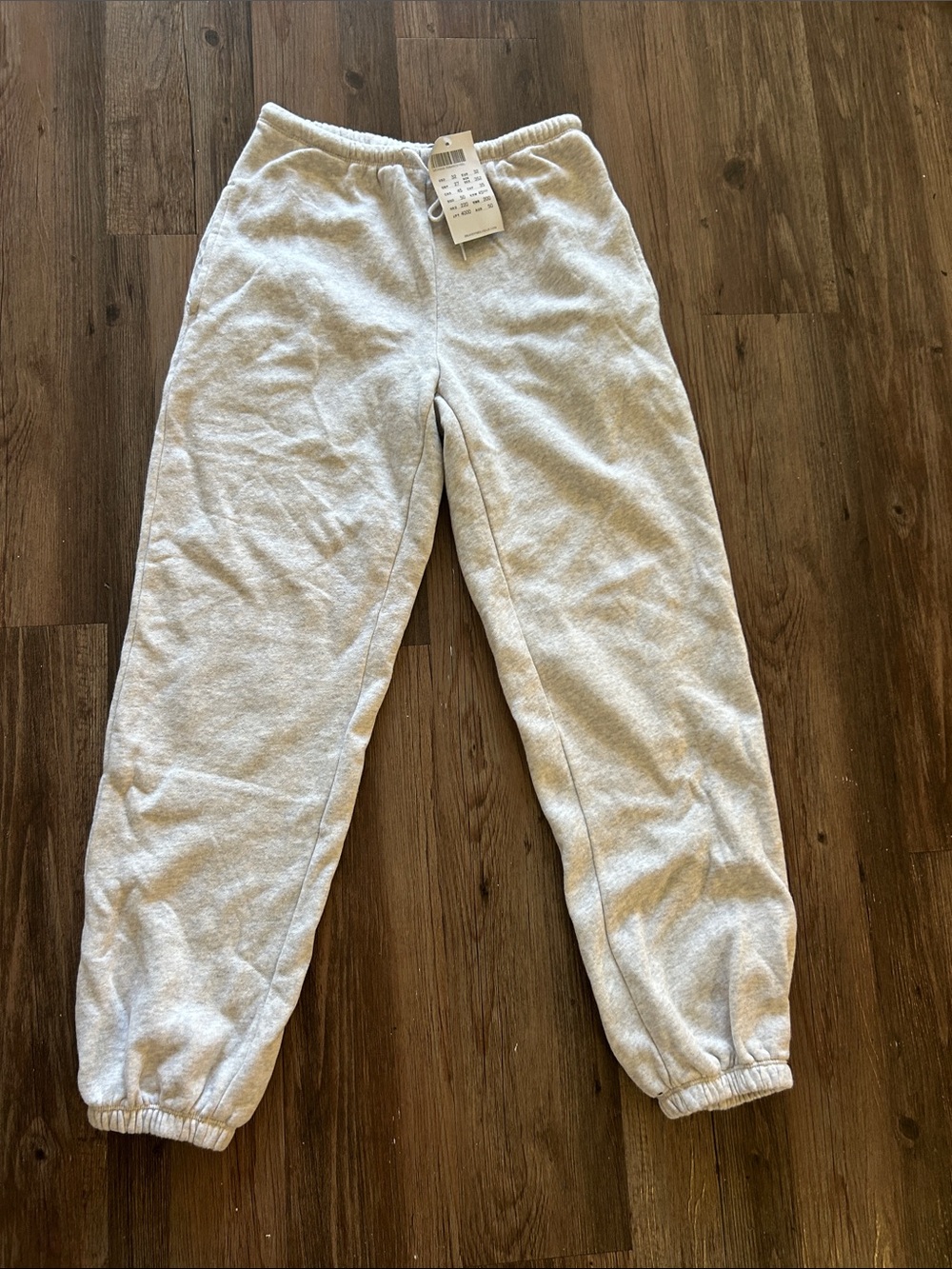 Brandy Melville Light Gray Cozy Joggers